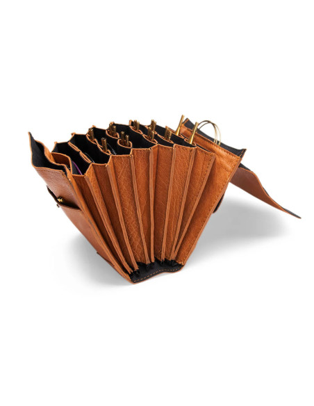 Muud Betina Leather Storage Case for Interchangeable Needles - Whisky