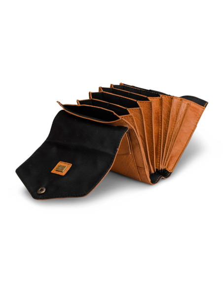 Muud Betina Leather Storage Case for Interchangeable Needles - Whisky