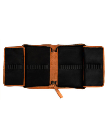 Muud Effi Leather Storage Case for Interchangeable Needles - Whisky