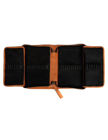 Muud Effi Leather Storage Case for Interchangeable Needles - Whisky