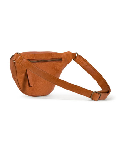 Muud Vegas Leather Fanny Pack - Whisky