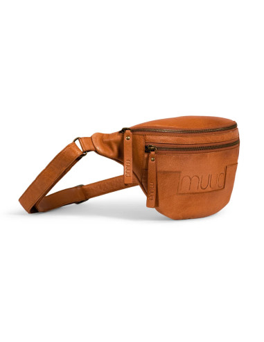 Muud Vegas Leather Fanny Pack - Whisky