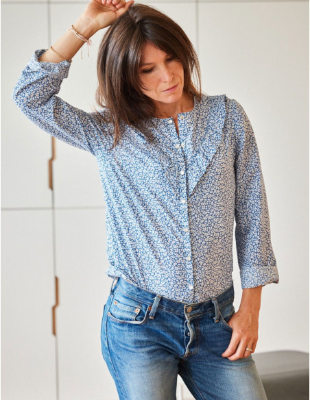 Diapason Blouse Pattern - Atelier Scämmit