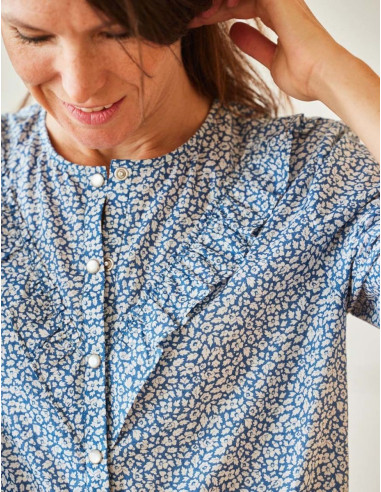 Diapason Blouse Pattern - Atelier Scämmit