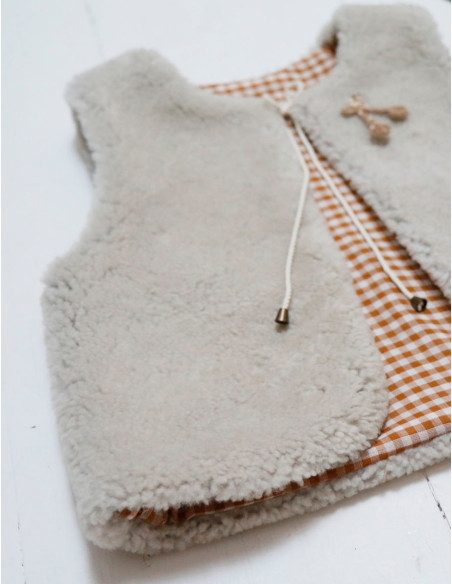 Berger Mini Vest or Jacket Pattern - Atelier Scämmit