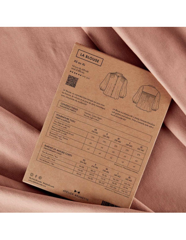Pattern THE blouse - Atelier Brunette