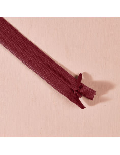 Invisible closure Amarante - Atelier Brunette