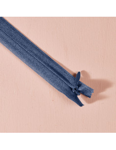 Invisible Cobalt Zipper - Atelier Brunette