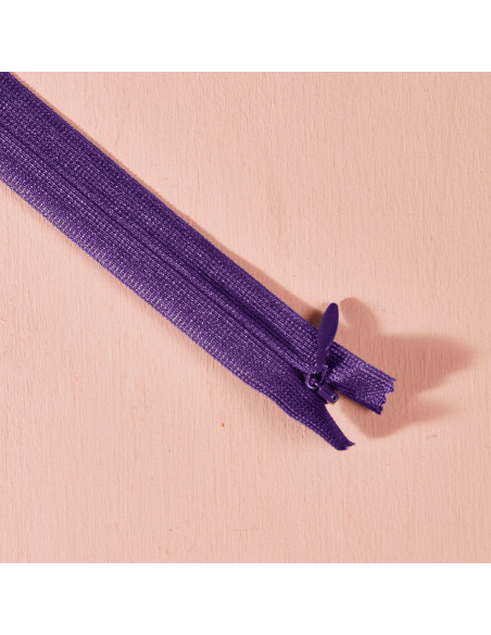 Invisible zipper Majestic Purple - Atelier Brunette