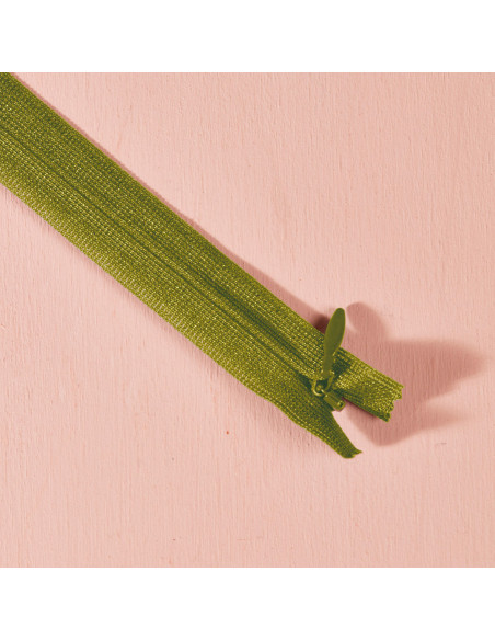 Invisible zipper Matcha Leaf - Atelier Brunette