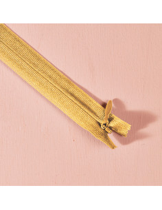 Invisible zipper Mustard - Atelier Brunette