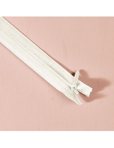 Invisible zipper Off-White - Atelier Brunette