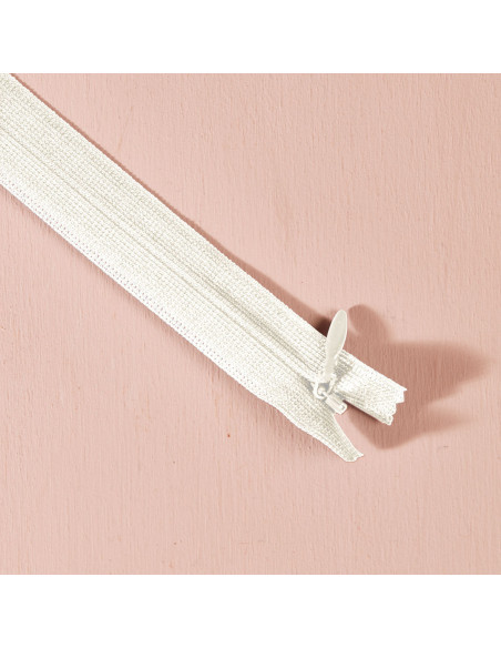 Invisible zipper Off-White - Atelier Brunette