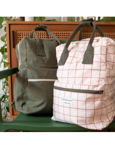 Eugène Backpack or Satchel Pattern - Ikatee