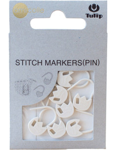 Locking mesh markers white Tulip