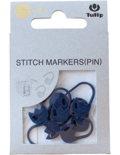 Navy blue lockable mesh markers Tulip