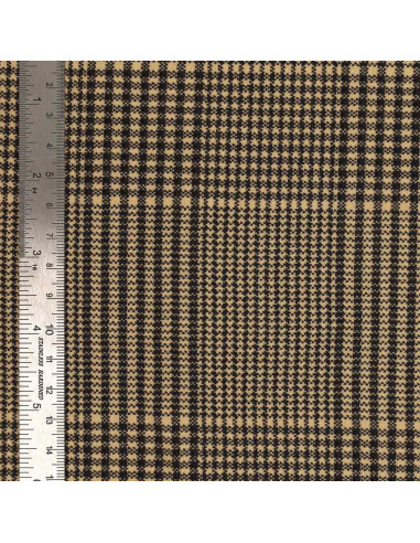 Prince of Wales jersey fabric - Small checks