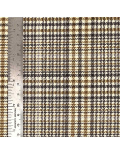 Prince of Wales jersey fabric - Large checks 2