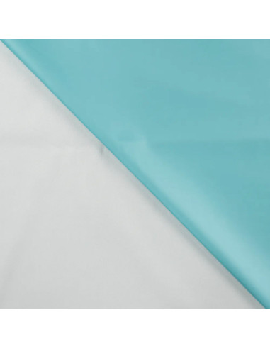 Waterproof canvas fabric for raincoat - Sky blue