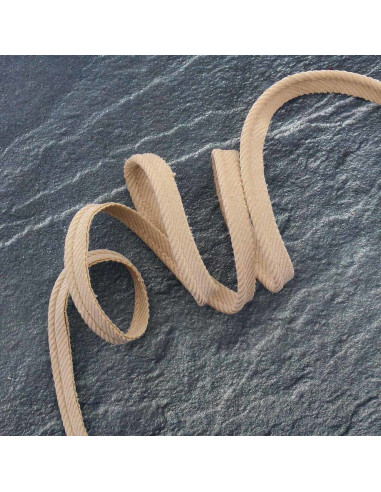 Corduroy piping - Beige