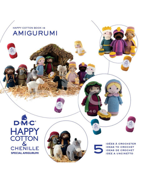 DMC Happy Cotton and Chenille Booklet Special Amigurumi - 16