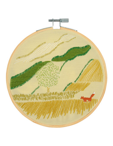 Embroidery kit - Countryside