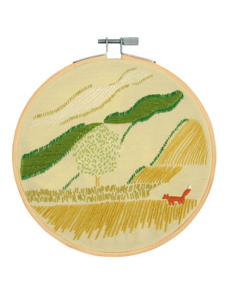 Embroidery kit - Countryside