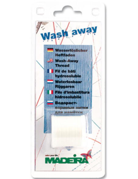 Wash Away Madeira water-soluble basting thread