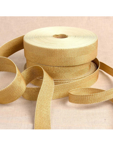 Metallic bag strap - Gold