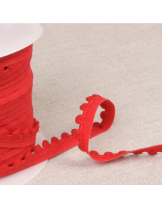 Elastic pom-poms - Red