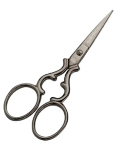 Antique Premax Arabesque Embroidery Scissors