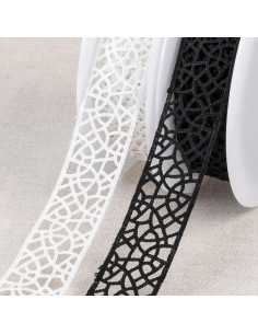 Guipure mesh - White 2