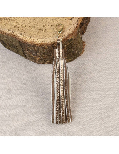 Pompon with clasp - Bronze