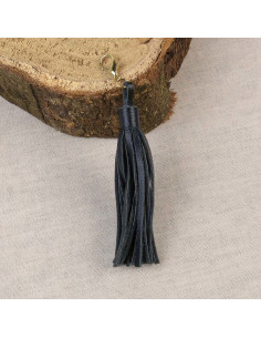 Pompon with clasp - Navy