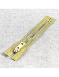 Metallic lurex closure - Gold