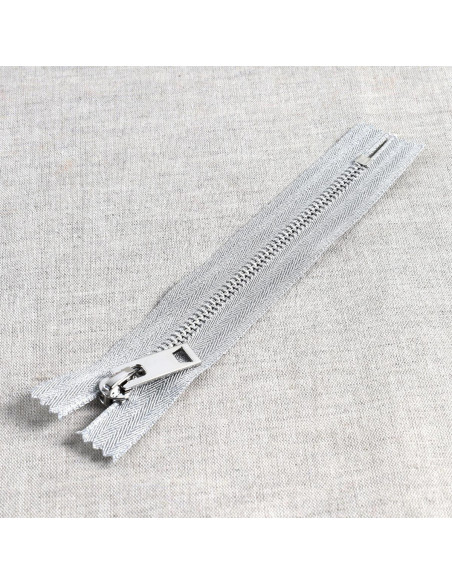 Metal lurex closure - Silver