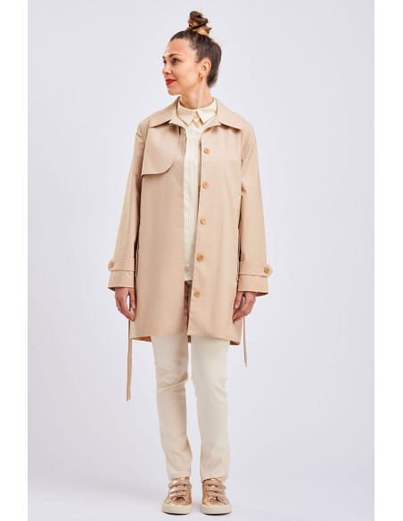 Trench coat pattern Bob - I am patterns