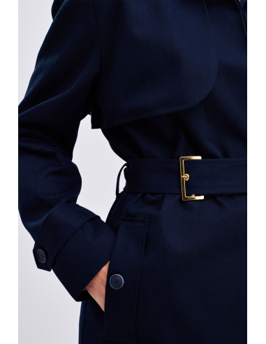 Trench coat pattern Bob - I am patterns