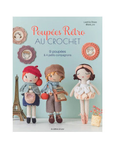 Retro Crochet Doll Book