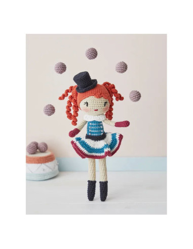 Retro Crochet Doll Book