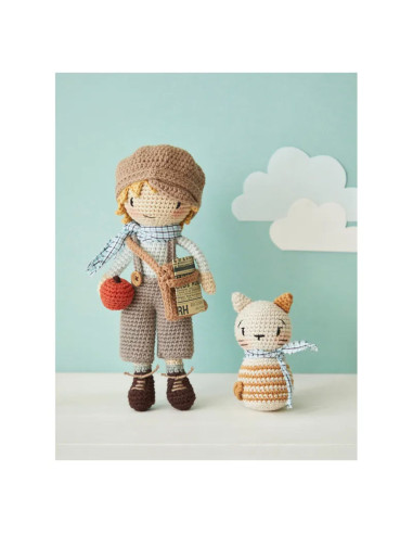 Retro Crochet Doll Book