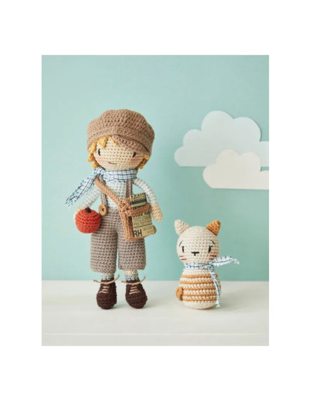 Retro Crochet Doll Book