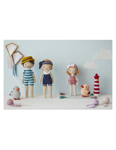 Retro Crochet Doll Book