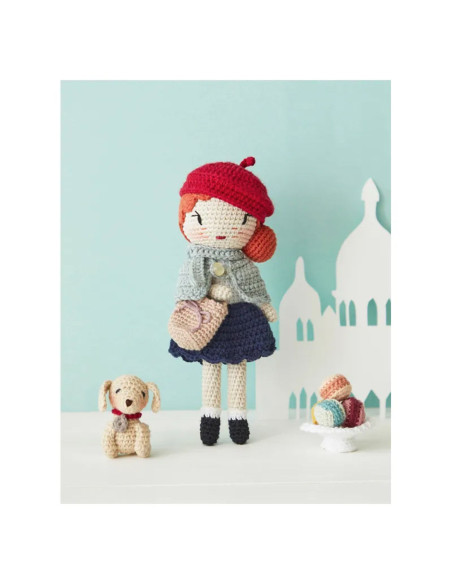 Retro Crochet Doll Book