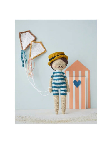 Retro Crochet Doll Book