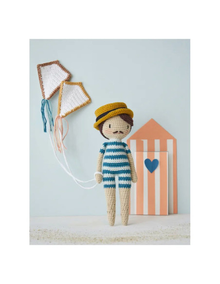 Retro Crochet Doll Book