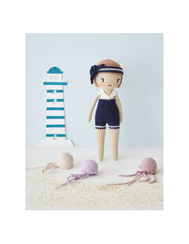 Retro Crochet Doll Book