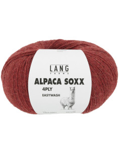 Alpaca Soxx 4 ply sock yarn Lang Yarns