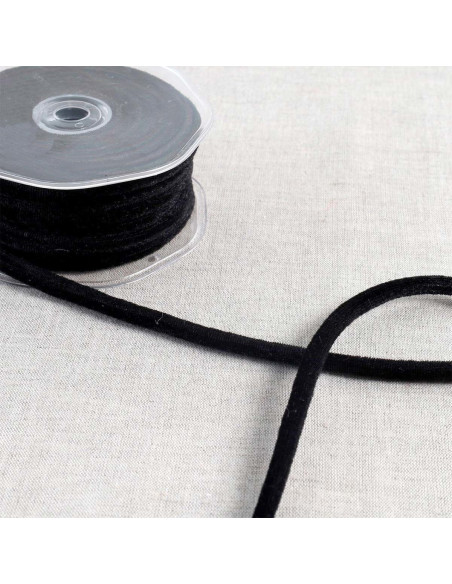 Velvet cord - Black