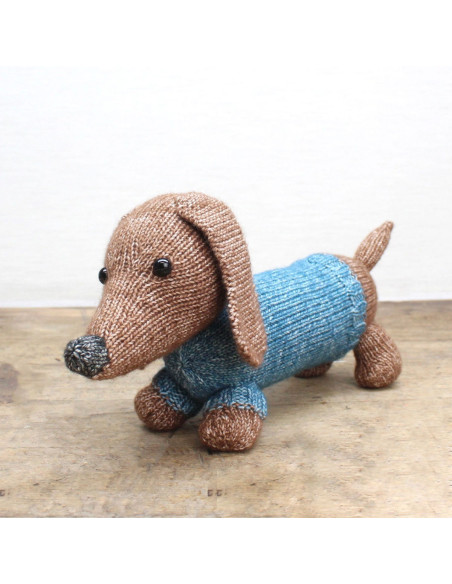 Knitting Kit - Ria the Dachshund
